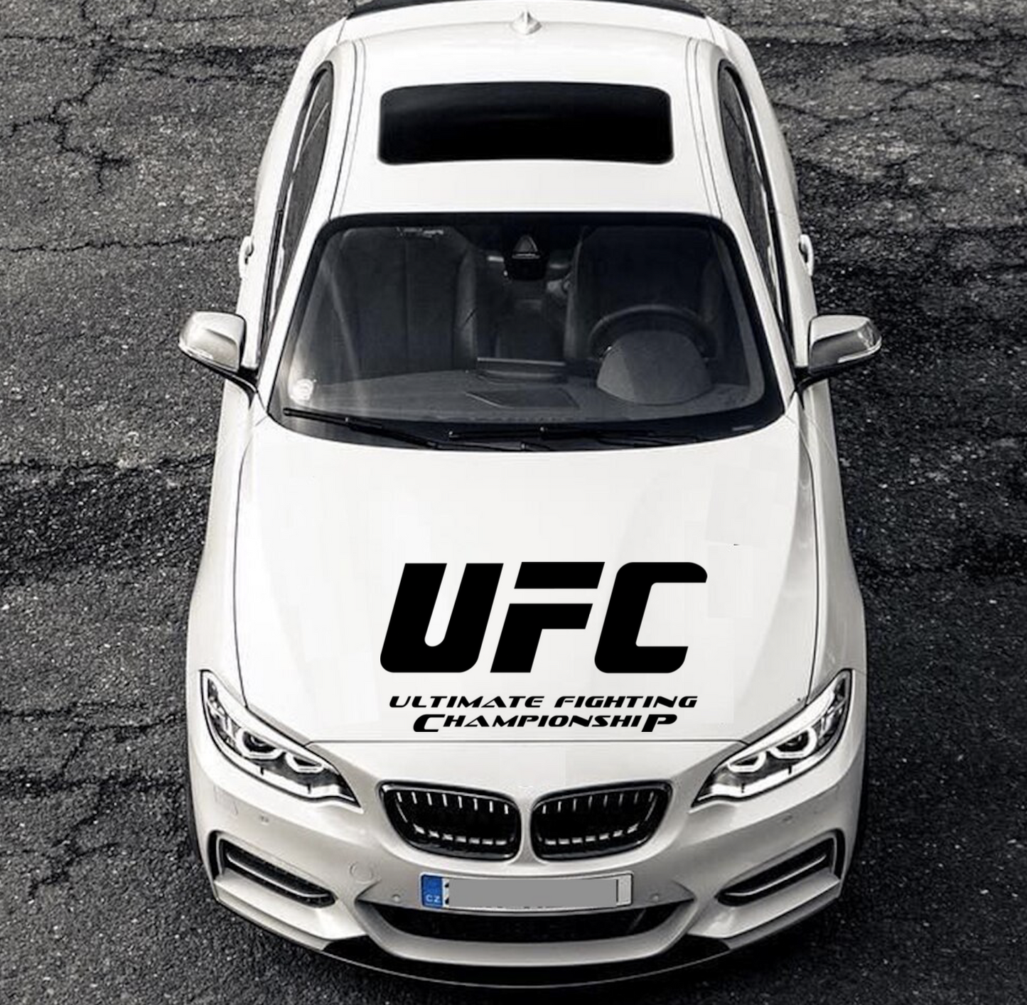 UFC MMA Sport Motorhaube Auto Styling Tuning Aufkleber Sticker