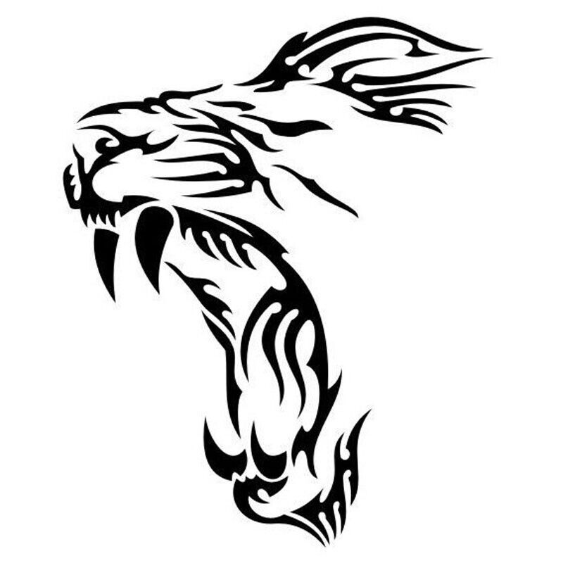 Löwe Auto Aufkleber Sticker Styling Car Sticker