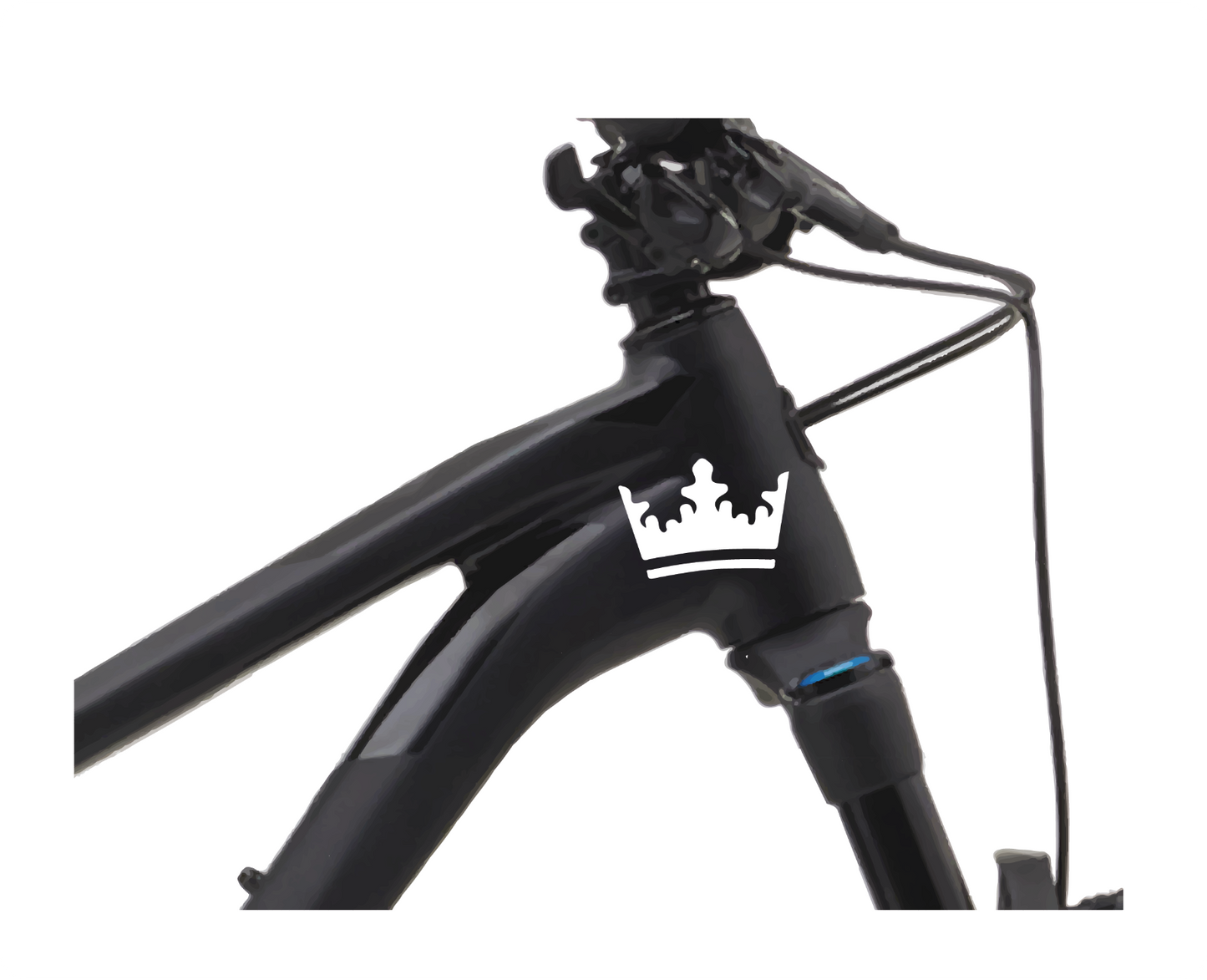 Krone Fahrrad MTB Aufkleber Sticker 4 Stk.