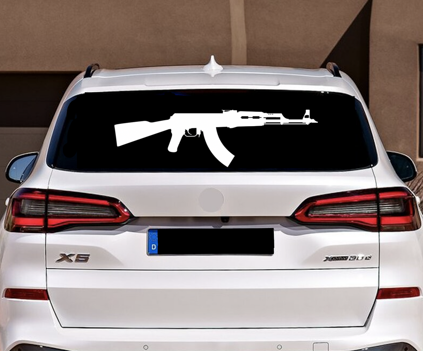 Kalaschnikow AK 47 Kalashnikov Heckscheibe Auto Styling Tuning Aufkleber Sticker