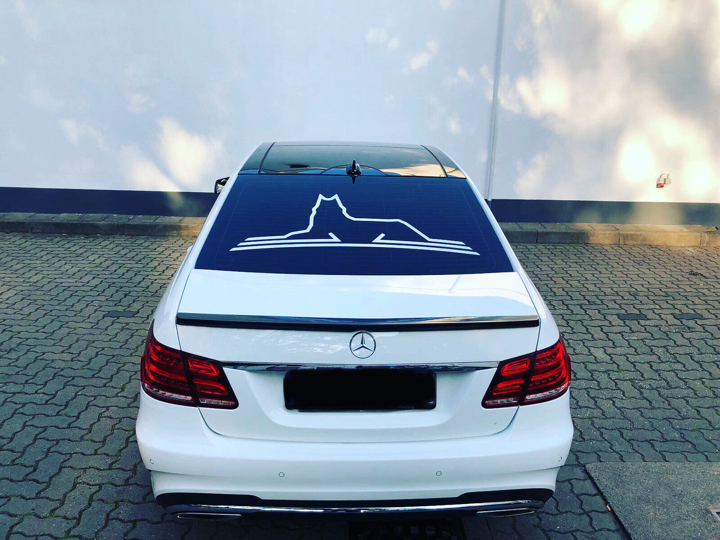 Wolf Chechnya Heckscheibe Motorhaube Auto Styling Tuning Aufkleber Sticker