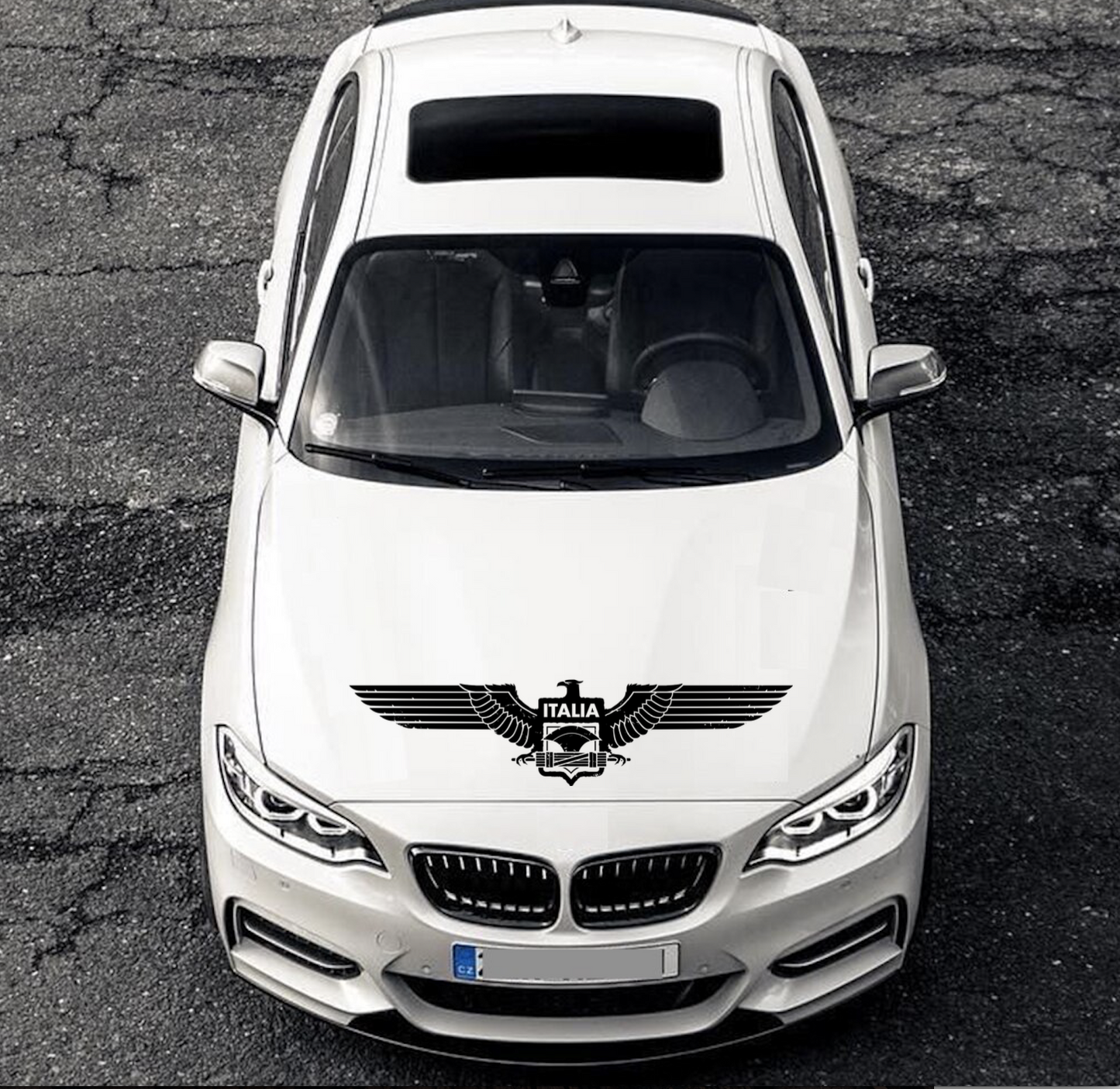 Sniper Elite 4 Italia Adler Motorhaube Auto Styling Tuning Aufkleber Sticker