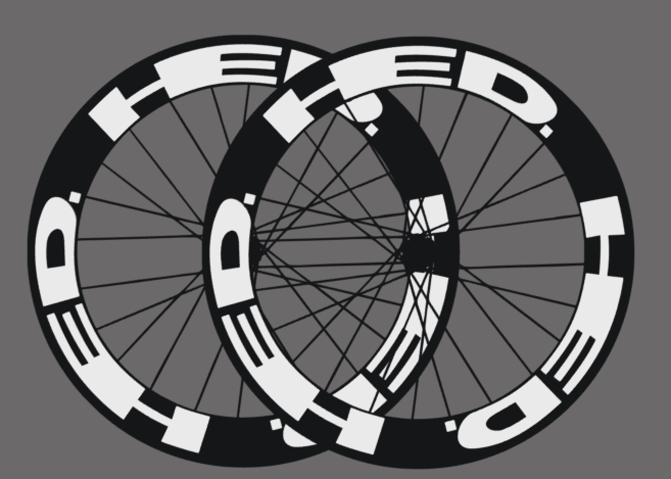 HD Fahrrad Felgen Aufkleber Sticker Set