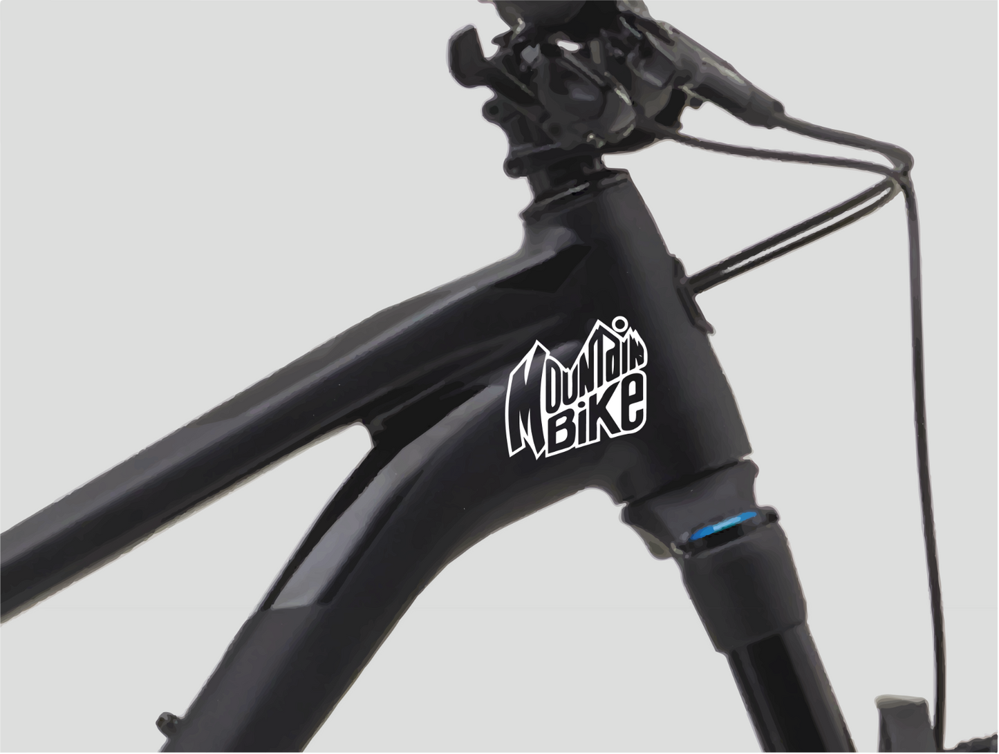 Mountain Bike Fahrrad MTB Aufkleber Sticker 2 Stk.