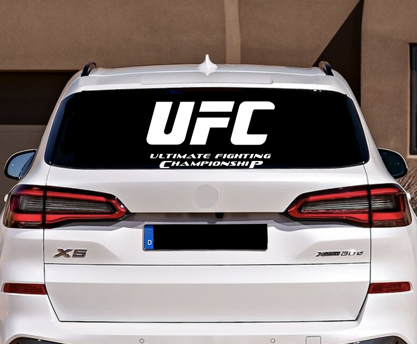 UFC MMA Sport Heckscheibe Auto Styling Tuning Aufkleber Sticker