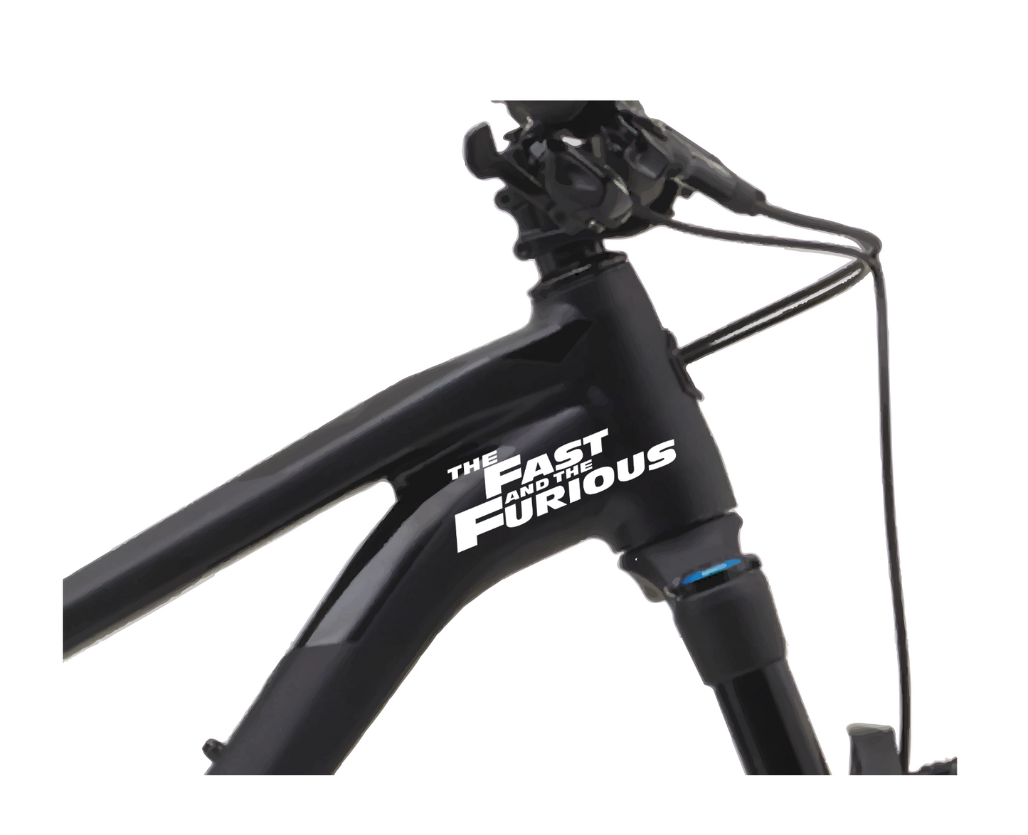 the fast and the furios Fahrrad MTB Aufkleber Sticker 2 Stk.