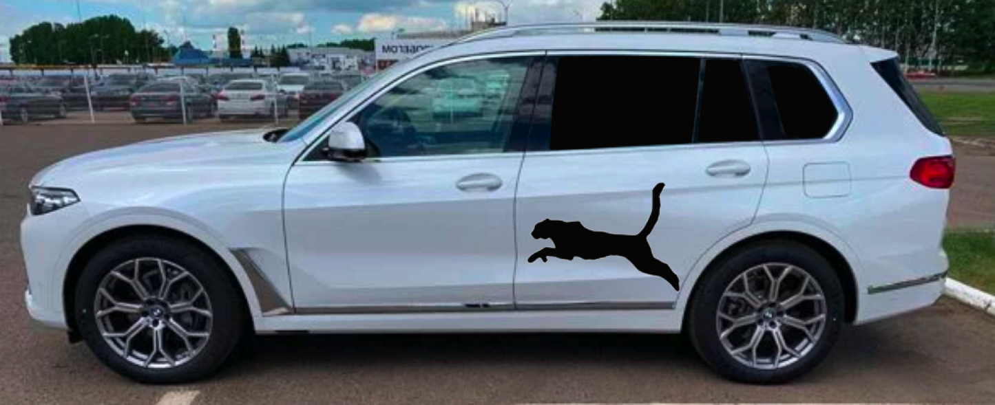 Leopard Seiten Tür Auto Aufkleber Styling Sticker