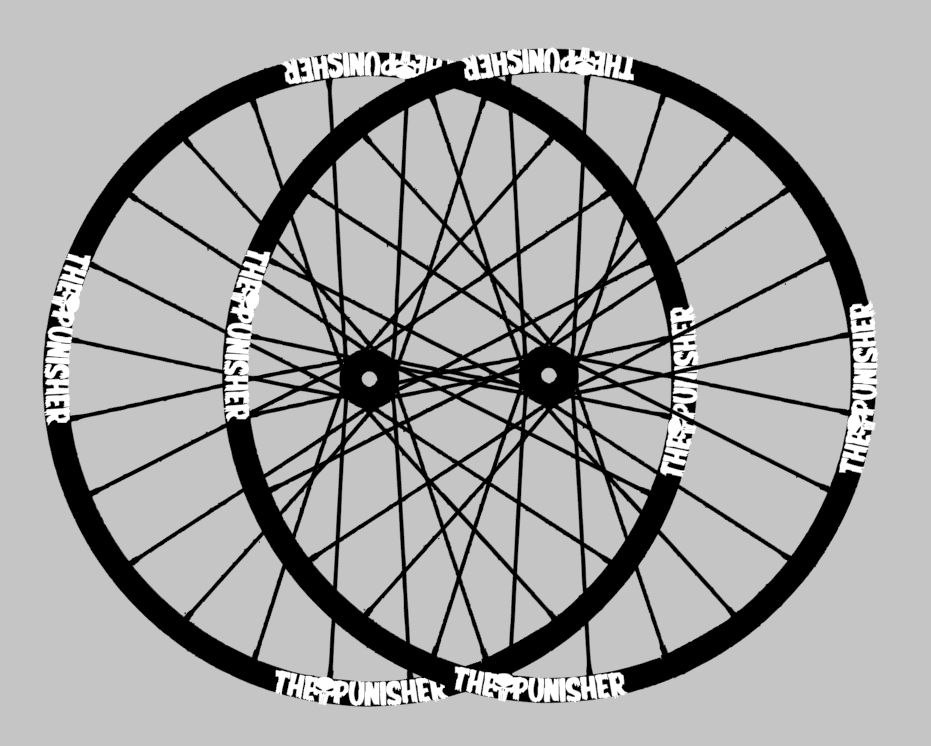 RB Fahrrad MTB Felgen Aufkleber Sticker Set