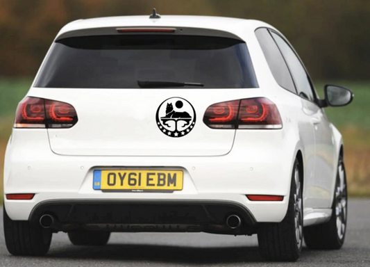 Tschetschenien Wappen Chechnya Aufkleber