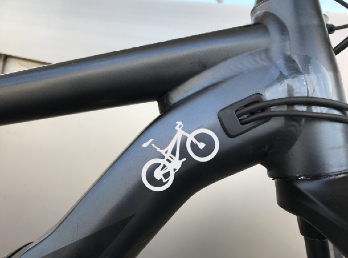 MTB Down Hill Enduro Freeride Rider Fahrrad MTB Aufkleber Sticker 2 Stk.