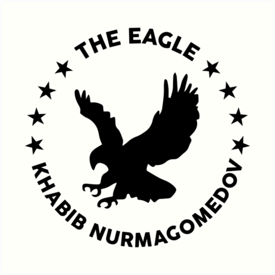 Khabib The Eagle Nurmagomedov UfC MMA Fighter Auto Aufkleber Sticker