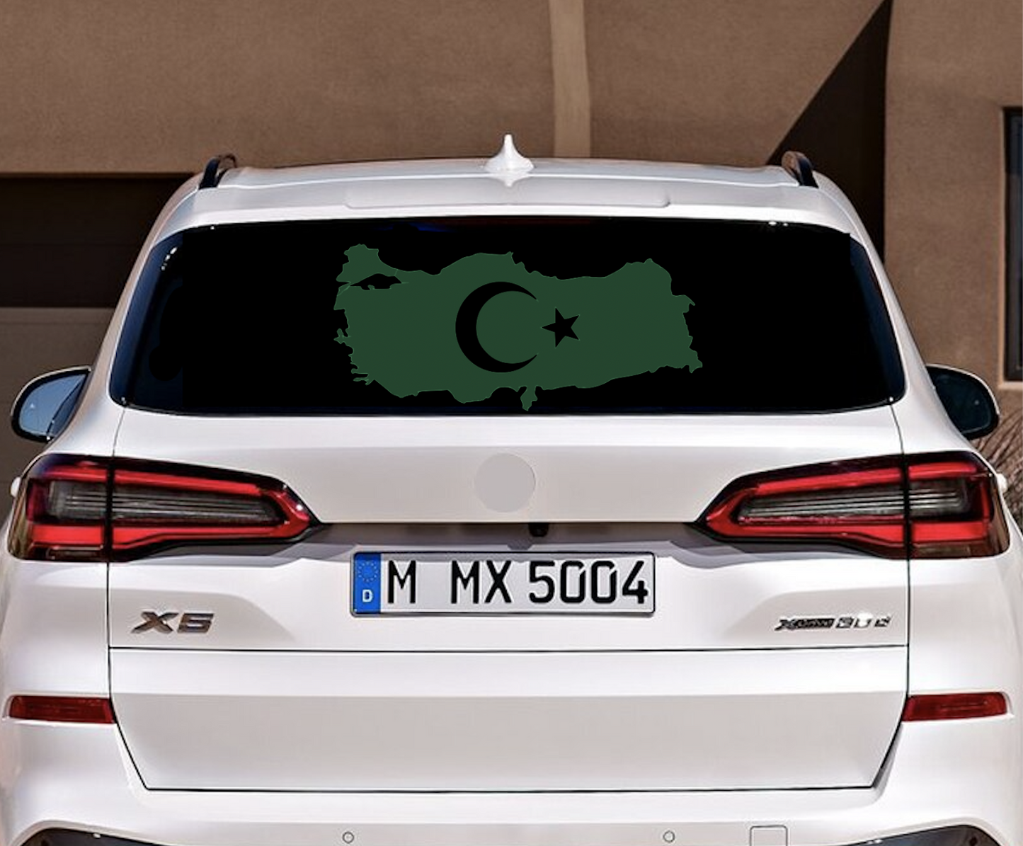Türkei Turk Fahne Flagge Heckscheibe Auto Styling Tuning Aufkleber Sticker