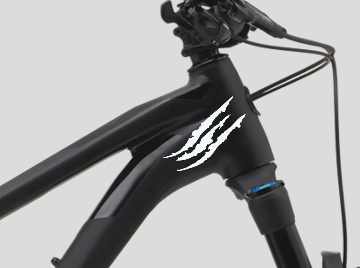 Monster Kralle Fahrrad MTB Aufkleber Sticker 2 Stk.