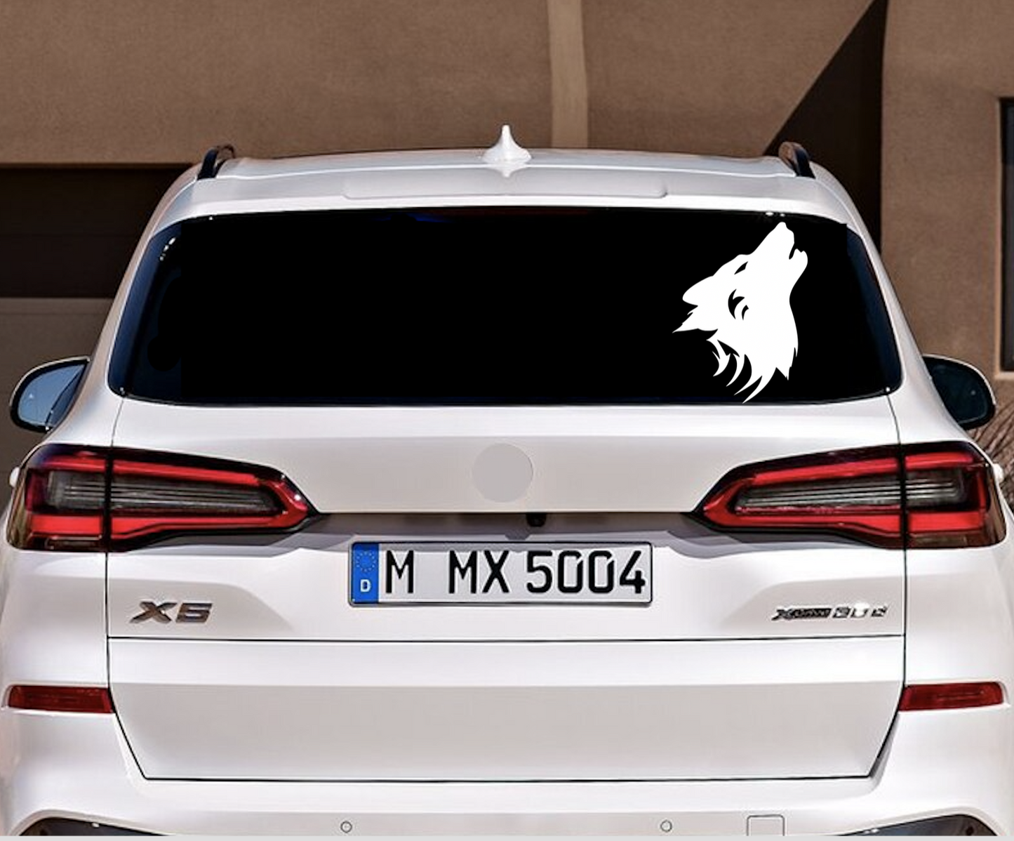 Wolf Heckscheibe Auto Styling Tuning Aufkleber Sticker