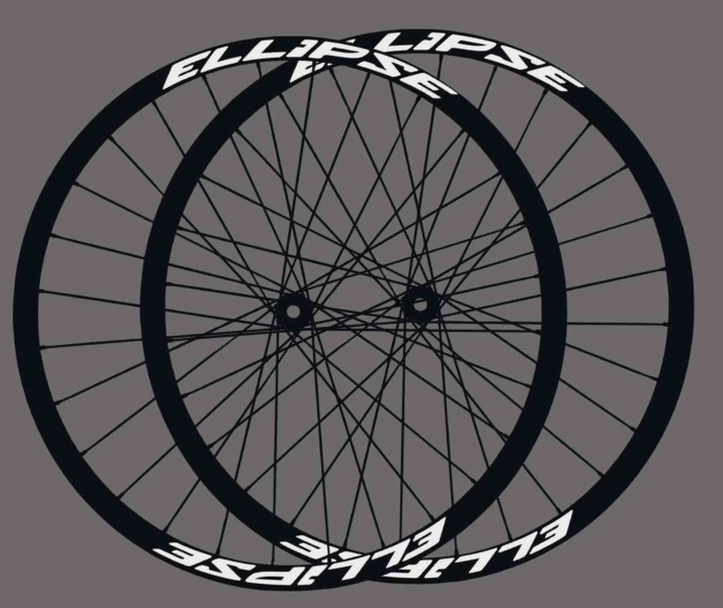 ESE Fahrrad MTB Felgen Aufkleber Sticker Set