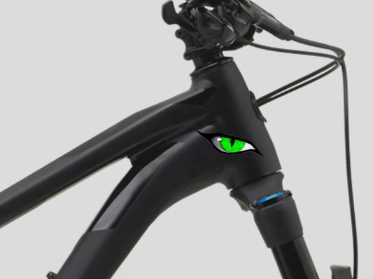  Eyes Augen Fahrrad MTB Motorrad Aufkleber Sticker 4 Stück