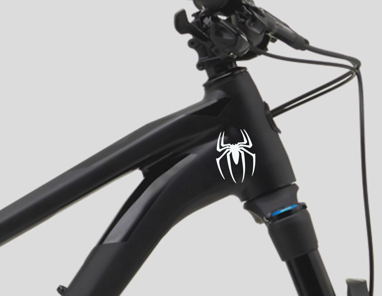Venom Spider Spinne Fahrrad MTB Rahmen Aufkleber Sticker 2 Stk 