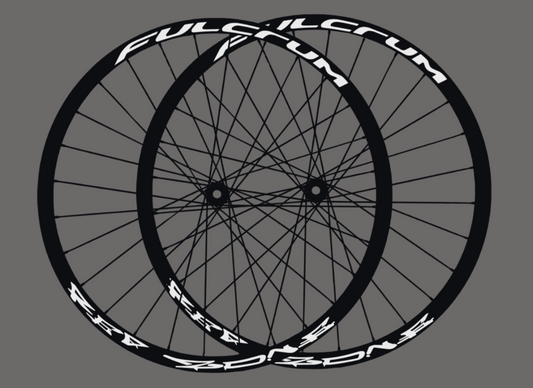 FM Red Zone Fahrrad MTB Felgen Aufkleber Sticker Set