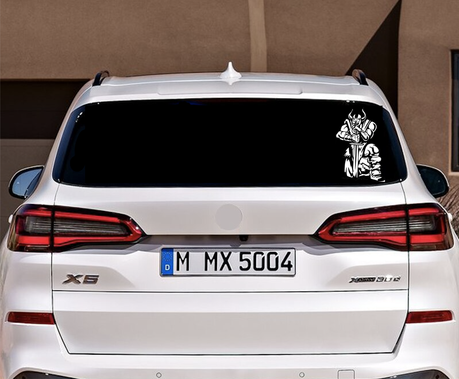 Warrior Kämpfer Heckscheibe Auto Styling Tuning Aufkleber Sticker