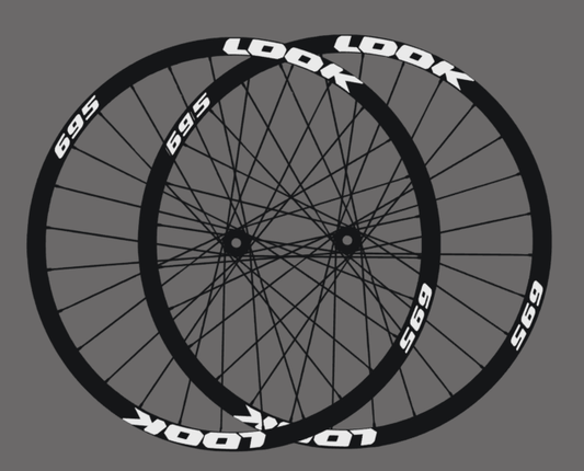 LK 695 Fahrrad MTB Felgen Aufkleber Sticker Set