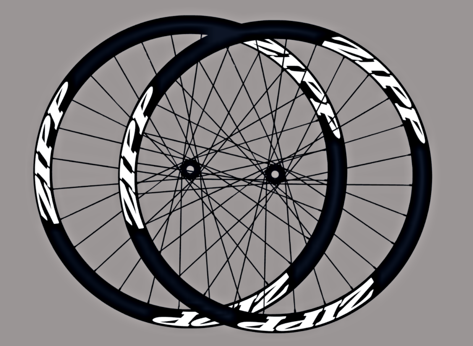ZP Fahrrad Rennrad Felgen Aufkleber Sticker Set