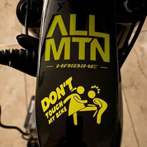 Don´t touch my bike